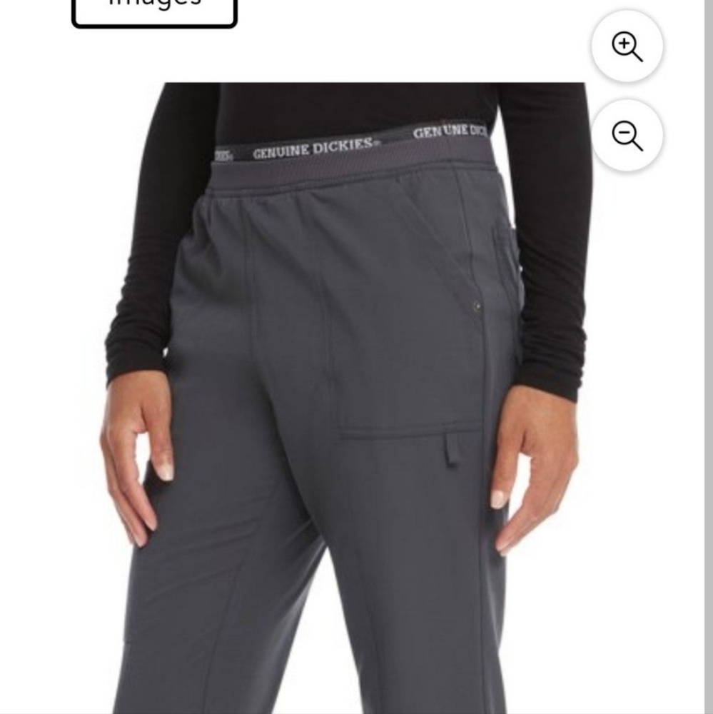 2 sets of gray  scrubs